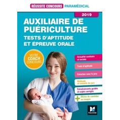 Concours auxiliaire de puériculture : tests d'aptitude & épreuve orale
