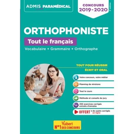 Concours orthophoniste : français