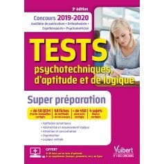 Tests psychotechniques, d'aptitude et de logique