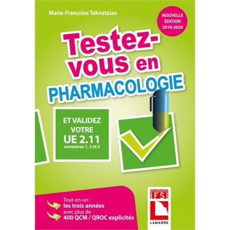 Testez-vous en pharmacologie