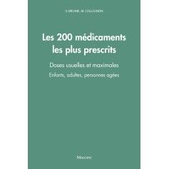 Les 200 médicaments les plus prescrits