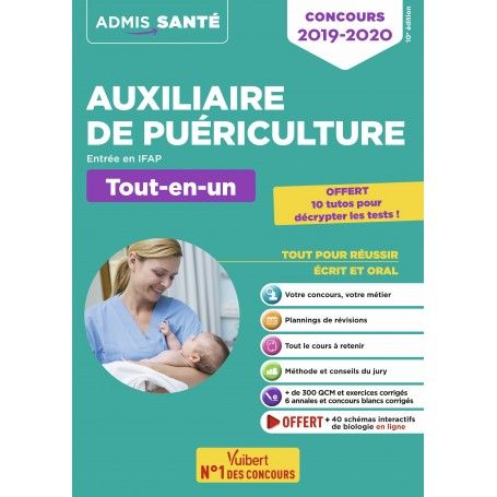 Concours auxiliaire de puériculture : tout-en-un