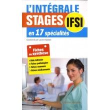 L'intégrale stages IFSI en 17 spécialités