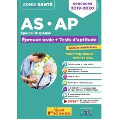 Concours AS/AP : épreuve orale + tests d'aptitude