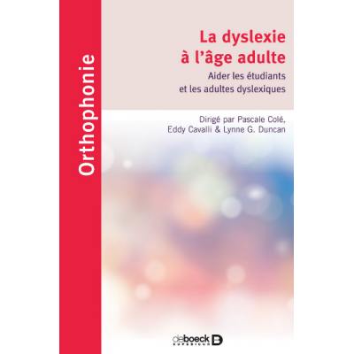 La dyslexie à l'âge adulte