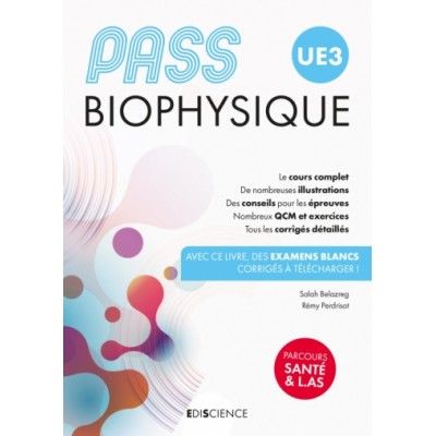 PASS UE3 biophysique