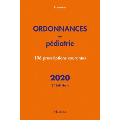 Ordonnances en pédiatrie