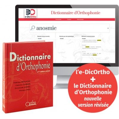 Dictionnaire d'orthophonie...