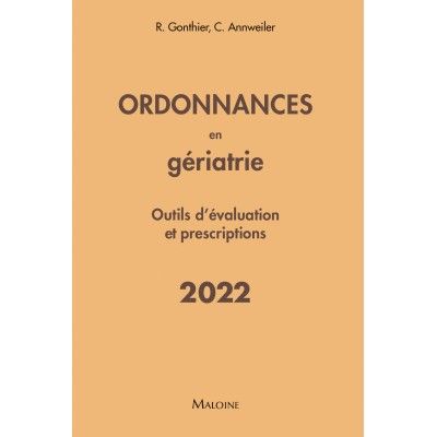 Ordonnances en gériatrie