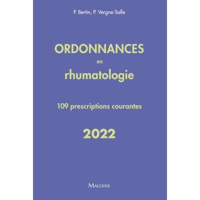 Ordonnances en rhumatologie