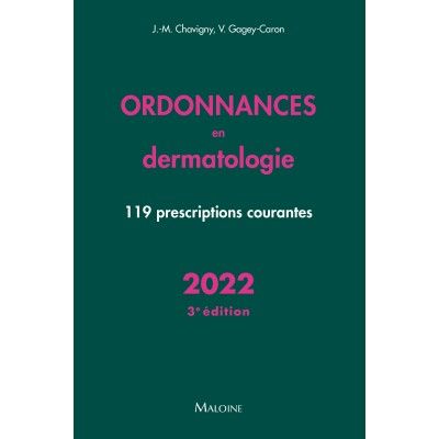 Ordonnances en dermatologie