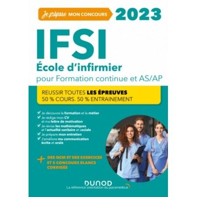 Concours IFSI 2023 :...