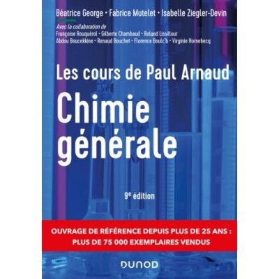 Chimie générale : les cours...