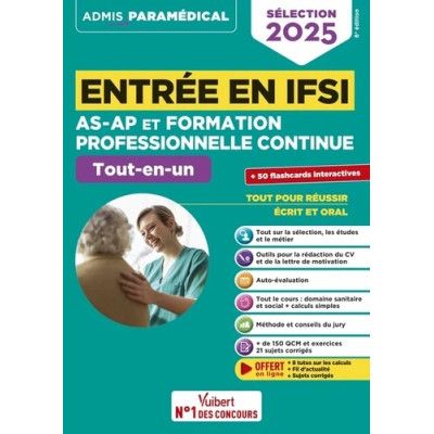 Entrée en IFSI pour AS-AP...