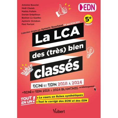 La LCA des (très) bien classés