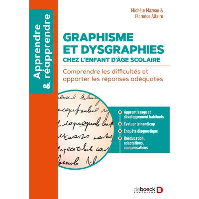 Graphisme et dysgraphies...