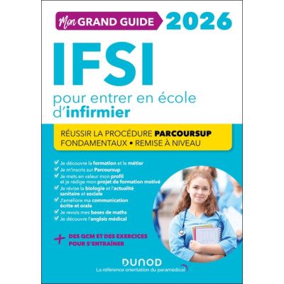 Mon grand guide IFSI 2026...