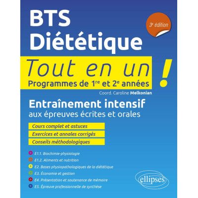 BTS Diététique - Tout en un...