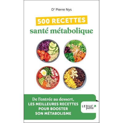 500 recettes santé métabolique