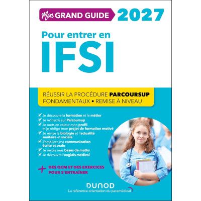 Mon grand guide IFSI 2027...
