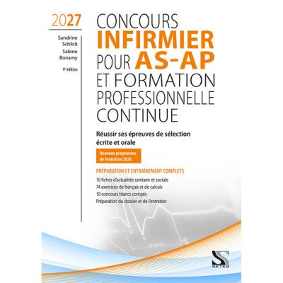 Concours infirmier pour...
