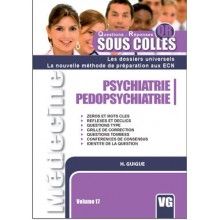 Psychiatrie, pédopsychiatrie