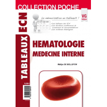TABLEAUX ECN HEMATOLOGIE MEDECINE INTERNE FORMAT POCHE 