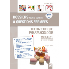 Thérapeutique, pharmacologie
