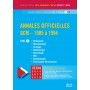 Annales officielles en QCM 1985-1994 - Tome 3