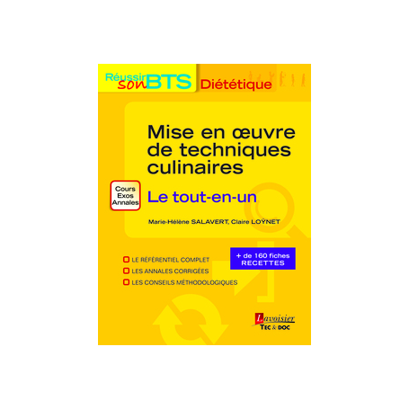 Mise en oeuvre des tehniques culinaires : tout-en-un