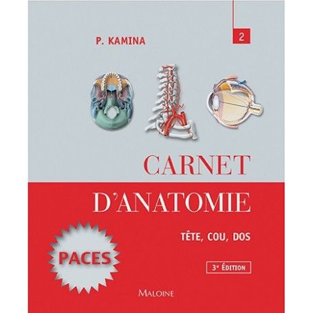 Carnet d'anatomie - Tête, cou, dos