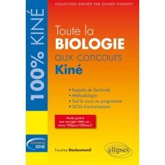 Concours kiné : toute la biologie
