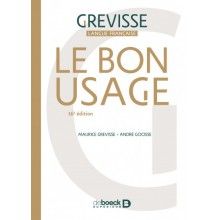 Le bon usage