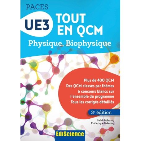 UE3 tout en QCM