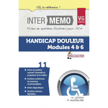 HANDICAP DOULEUR MOD. 4 & 6 MISE A JOUR 2013