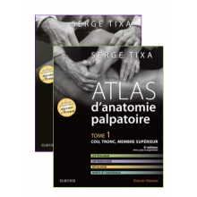 Atlas d'anatomie palpatoire - Pack 2 tomes