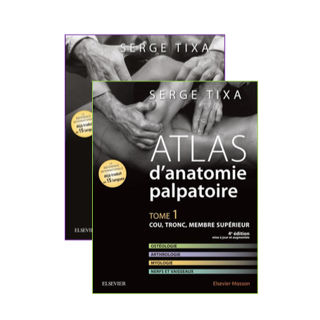 Atlas d'anatomie palpatoire - Pack 2 tomes
