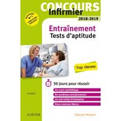 Concours infirmier : entraînement, tests d'aptitude