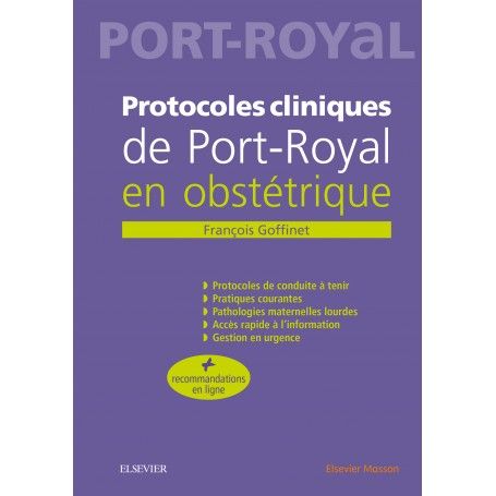 Protocoles cliniques de Port-Royal en obstétrique