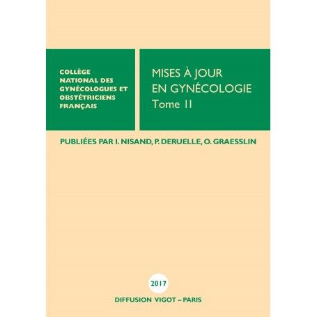 Mises à jour en gynécologie, tome 2