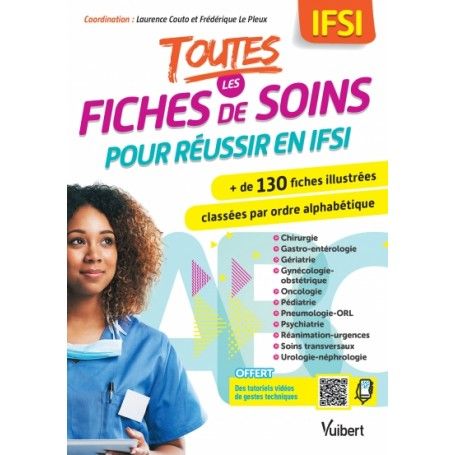 Toutes les fiches de soins pour réussir en IFSI