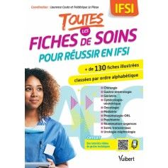 Toutes les fiches de soins pour réussir en IFSI