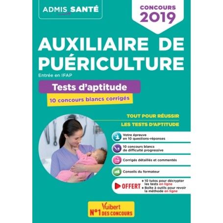 Concours auxiliaire de puériculture : tests d'aptitude